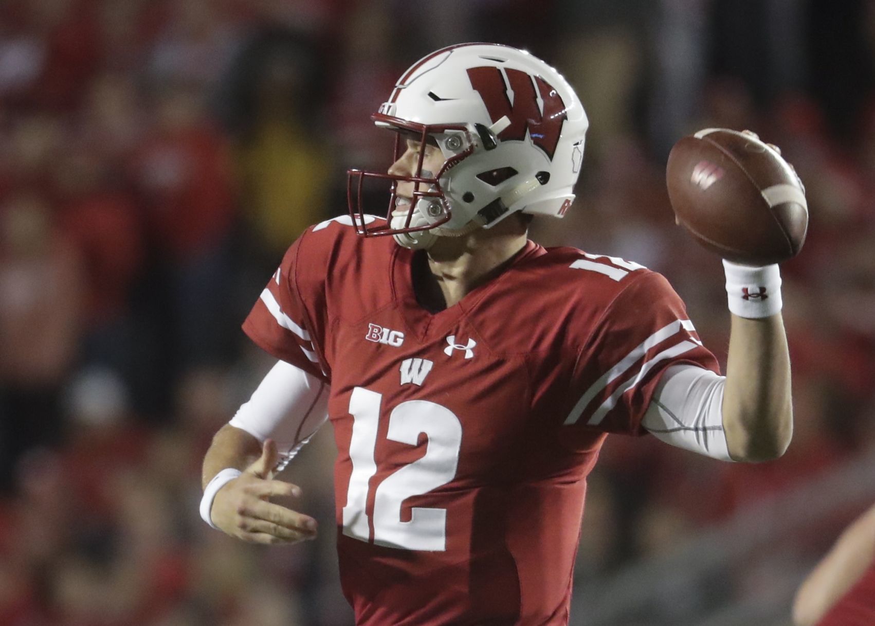 AP Nebraska Wisconsin Football